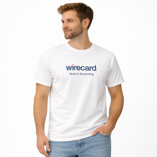 Wirecard Head of Accounting T-Shirt