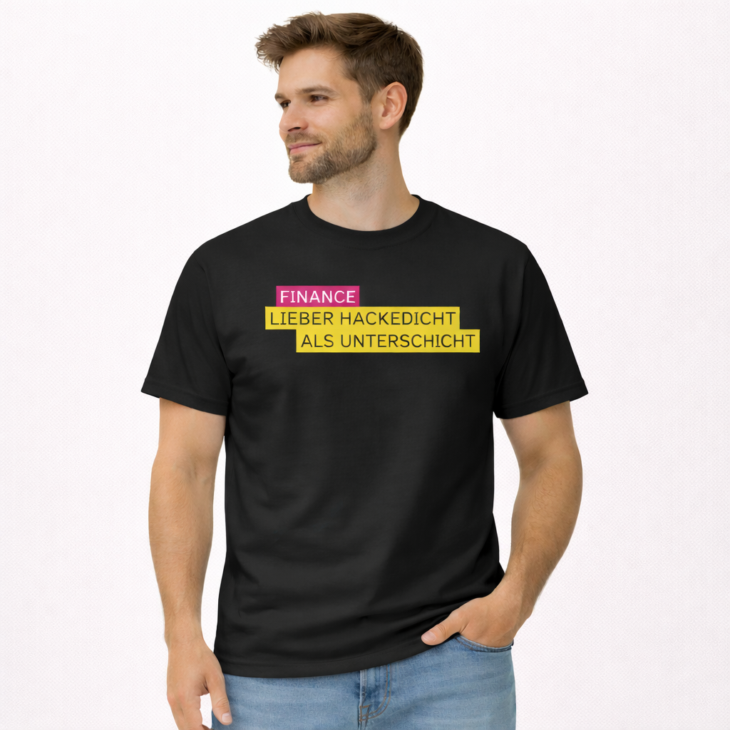 Lieber hackedicht, als Unterschicht T-Shirt