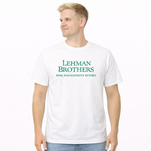 Lehman Brothers Risk Management Intern T-Shirt
