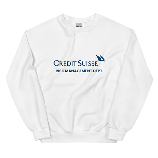 Credit Suisse Risk Management Dept. Pullover